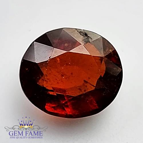 Hessonite Gomed 6.01ct Gemstone Ceylon