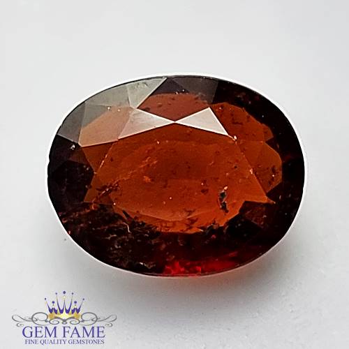 Hessonite Gomed 6.63ct Gemstone Ceylon