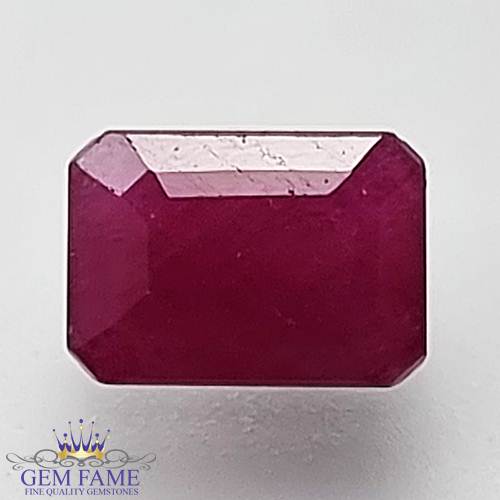 Ruby 1.30ct Natural Gemstone Africa