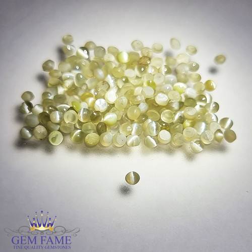 Chrysoberyl Cat's Eye 2.00x2.20mm Natural Gemstone