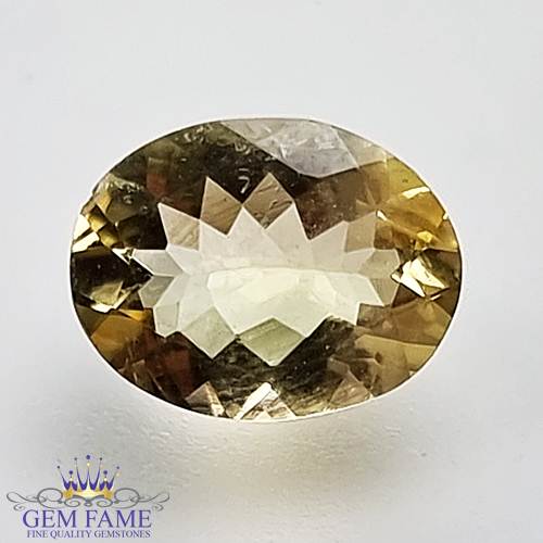 Golden Beryl 1.71ct Natural Gemstone India