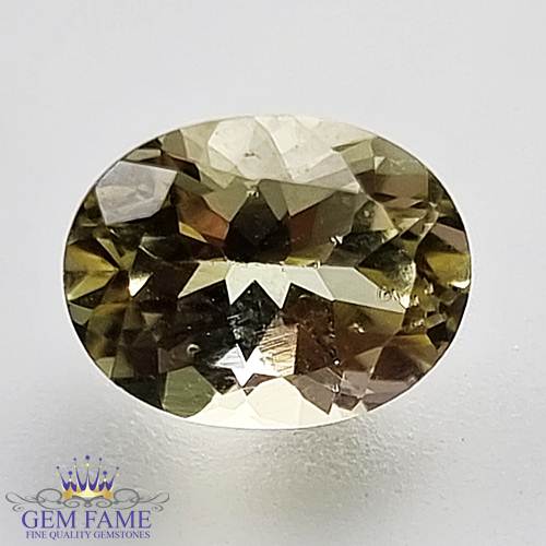 Golden Beryl 1.96ct Natural Gemstone India