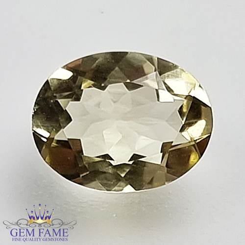Golden Beryl 1.47ct Natural Gemstone India