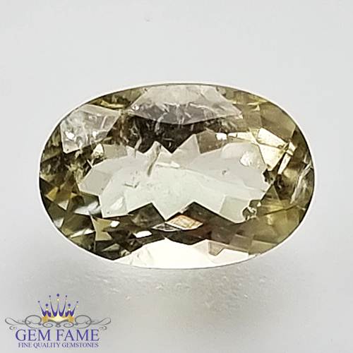Golden Beryl 1.58ct Natural Gemstone India