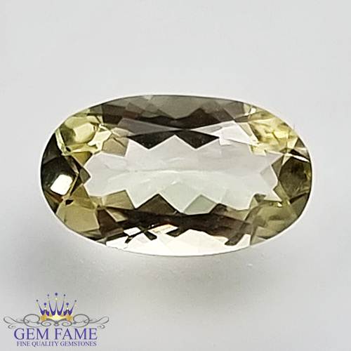 Golden Beryl 1.35ct Natural Gemstone India