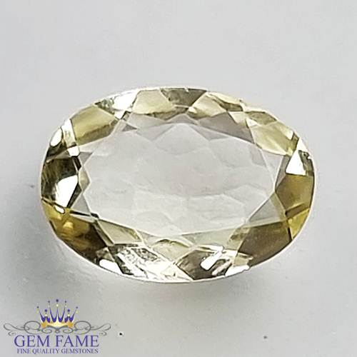 Golden Beryl 1.12ct Natural Gemstone India