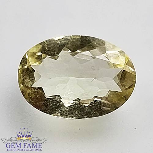 Golden Beryl 1.48ct Natural Gemstone India