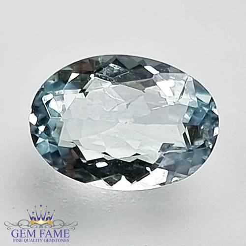 Aquamarine 1.28ct Natural Gemstone India