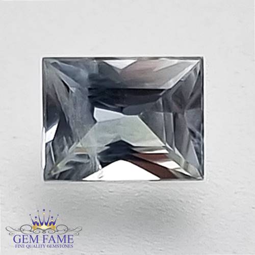 White Sapphire 0.71ct Gemstone Ceylon