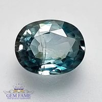 Blue Zircon 1.72ct Gemstone Cambodia