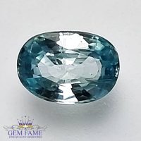 Blue Zircon 1.69ct Gemstone Cambodia