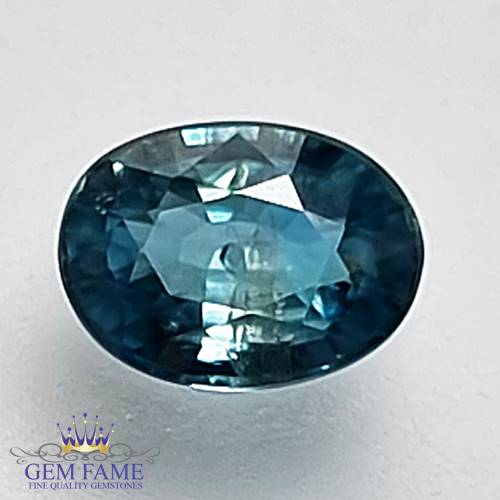 Blue Zircon 1.19ct Gemstone Cambodia