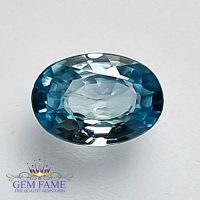 Blue Zircon 1.06ct Gemstone Cambodia