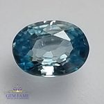 Blue Zircon 1.04ct Gemstone Cambodia