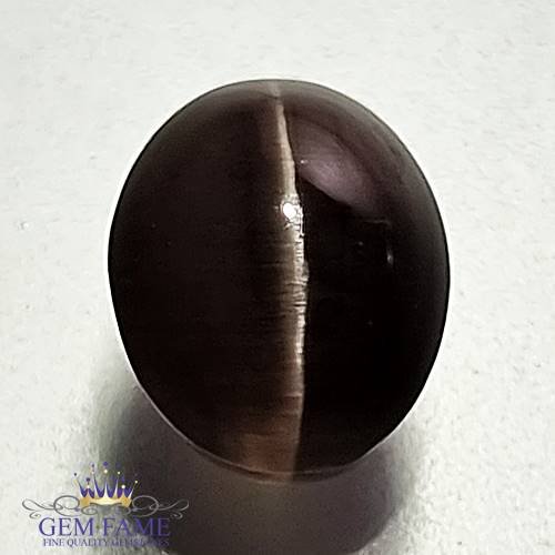 Sillimanite Cat's Eye 3.59ct Rare Natural Gemstone