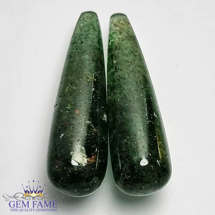 Aventurine Quartz (2pcs) 26.34ct Gemstone India