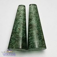 Aventurine Quartz (2pcs) 23.57ct Gemstone India