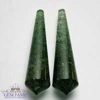 Aventurine Quartz (2pcs) 23.69ct Gemstone India