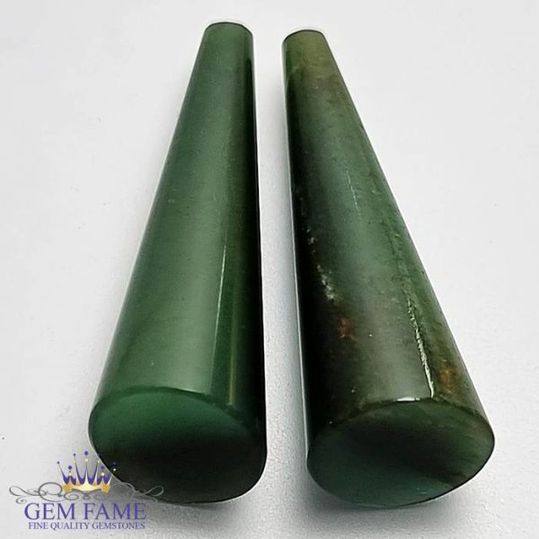 Aventurine Quartz (2pcs) 34.08ct Gemstone India