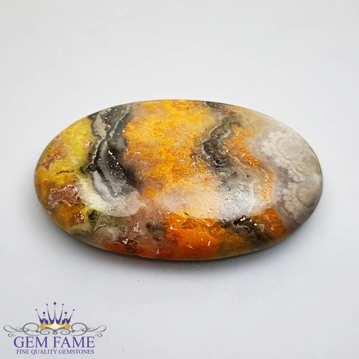 Bumble Bee Jasper Gemstone 46.45ct Indonesia