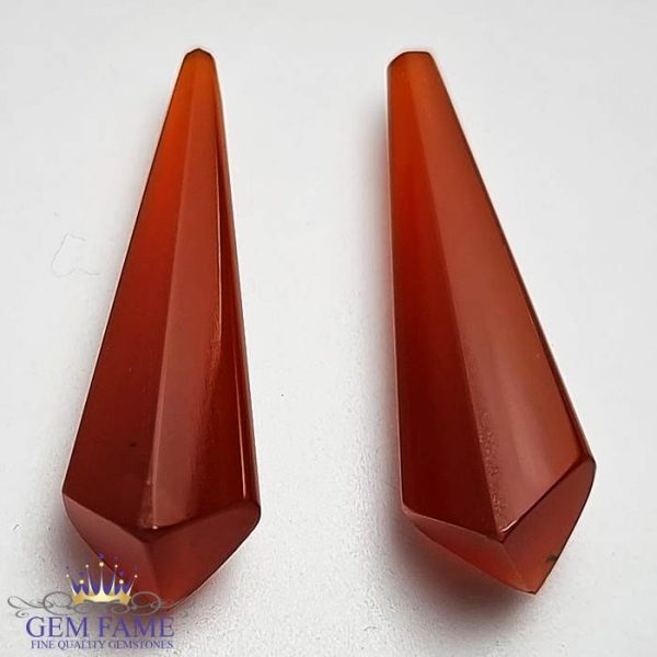 Carnelian 17.05ct Natural Gemstone India