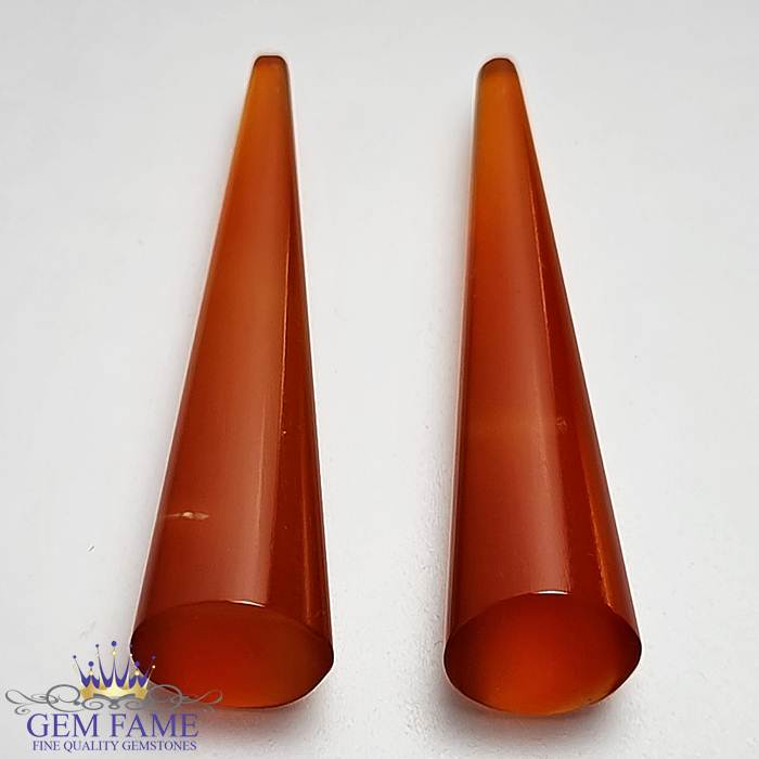 Carnelian 19.40ct Natural Gemstone India