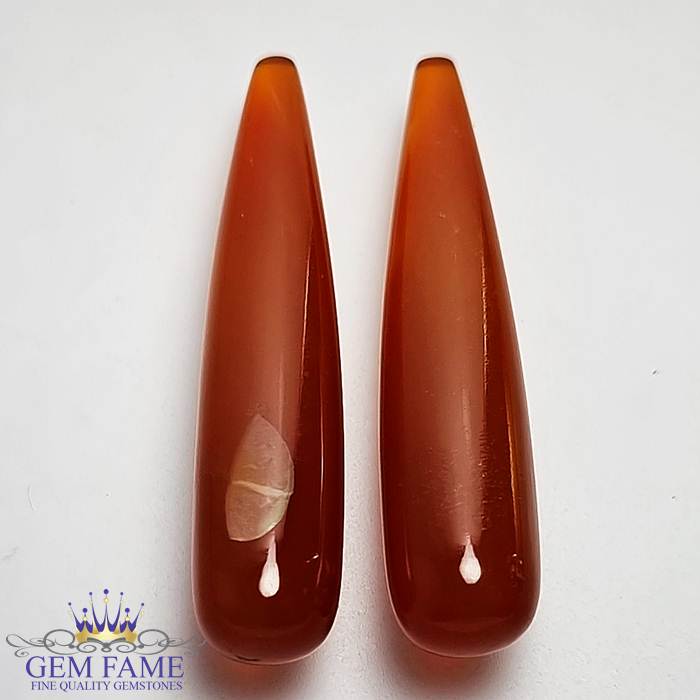 Carnelian 29.98ct Natural Gemstone India