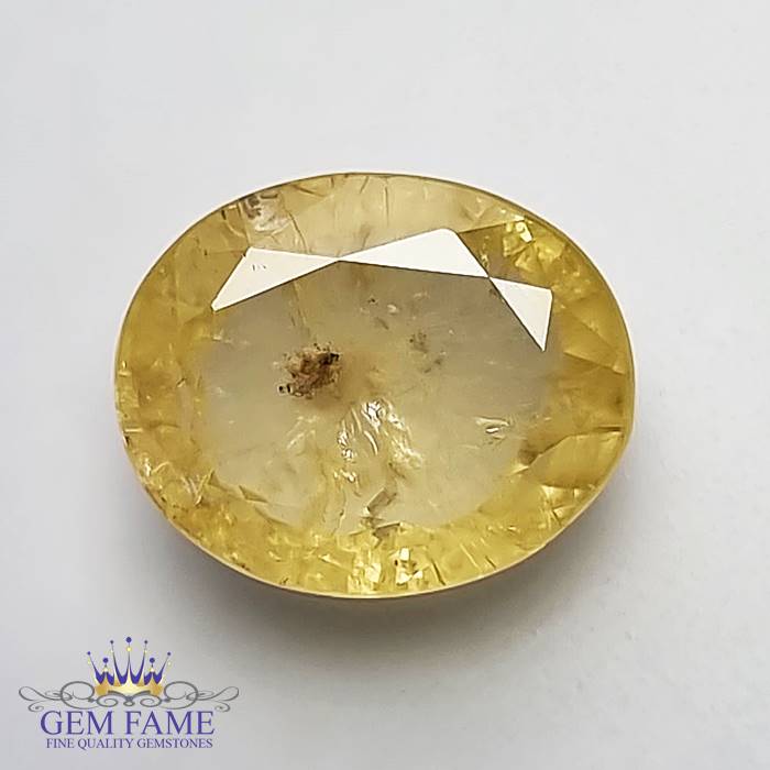Yellow Sapphire 6.60ct Gemstone Ceylon