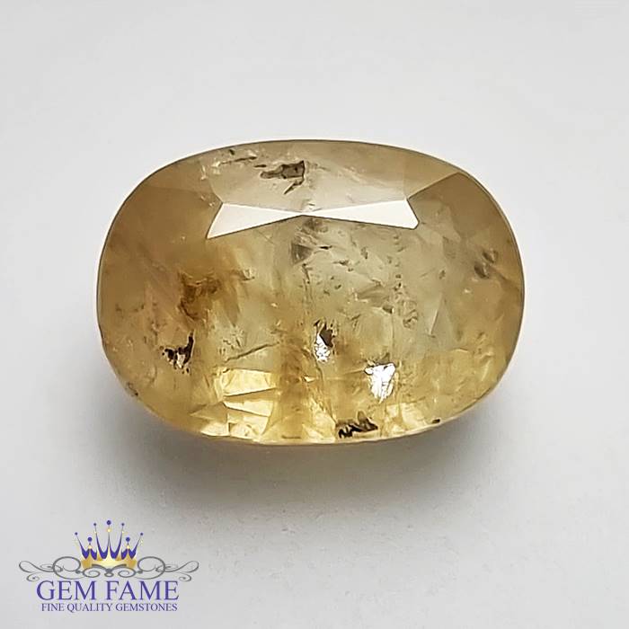 Yellow Sapphire 6.13ct Gemstone Ceylon