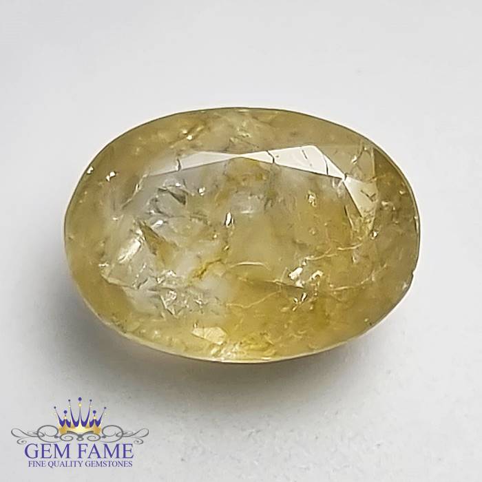 Yellow Sapphire 5.06ct Gemstone Ceylon