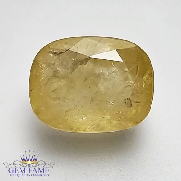 Yellow Sapphire 5.84ct Gemstone Ceylon