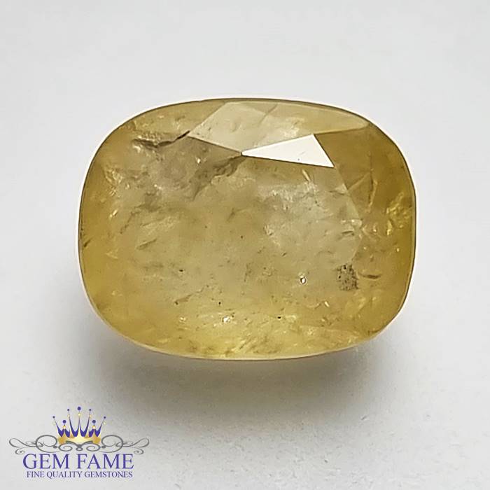Yellow Sapphire 5.84ct Gemstone Ceylon