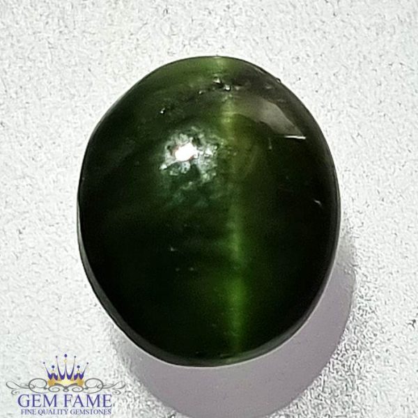 Diopside Cat's Eye Gemstone