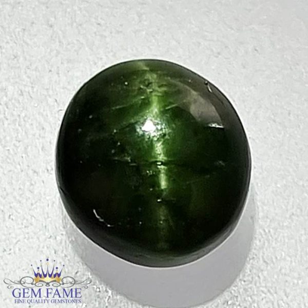 Diopside Cat's Eye Gemstone