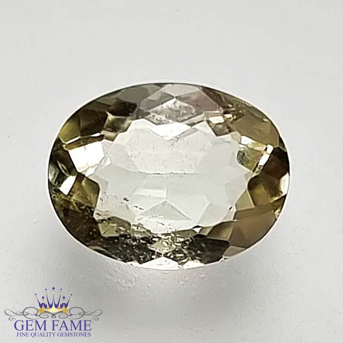 Golden Beryl 0.84ct Natural Gemstone India