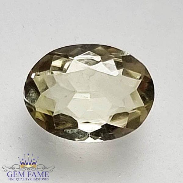 Golden Beryl 0.69ct Natural Gemstone India