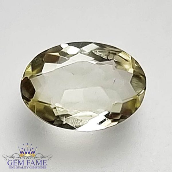 Golden Beryl 0.72ct Natural Gemstone India