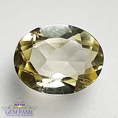 Golden Beryl 0.93ct Gemstone India