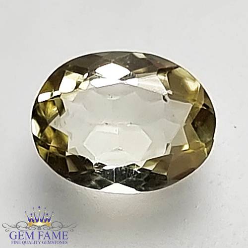 Golden Beryl 0.94ct Gemstone India
