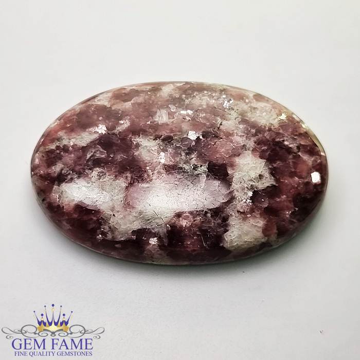 Lepidolite Gemstone 71.73ct Brazil