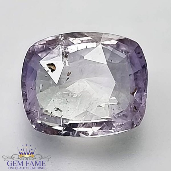Purple Sapphire Gemstone 5.44ct