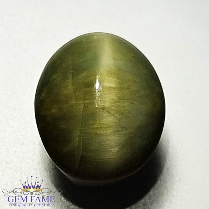 Quartz Cat's Eye Gemstone