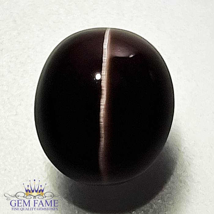 Sillimanite Cat's Eye 3.67ct Rare Gemstone India