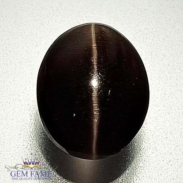 Sillimanite Cat's Eye 4.39ct Rare Gemstone India