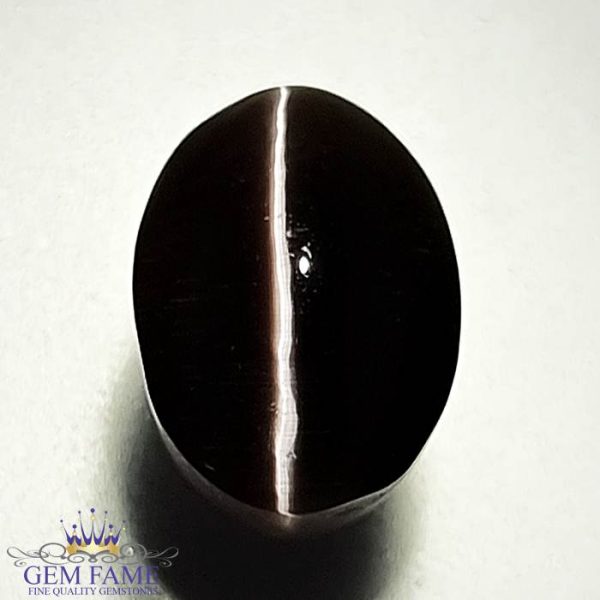 Sillimanite Cat's Eye 5.21ct Rare Gemstone India