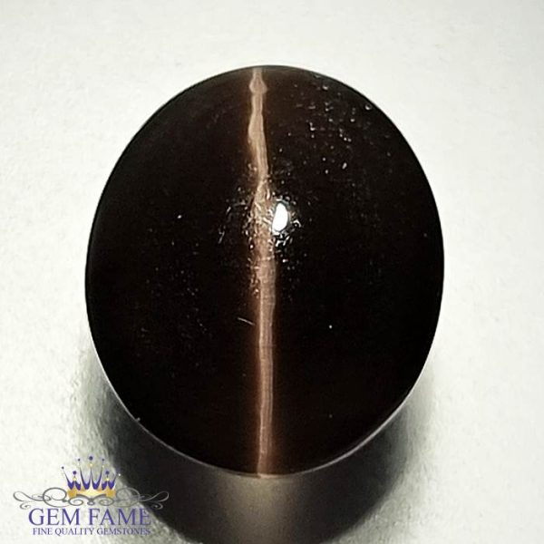 Sillimanite Cat's Eye 5.74ct Rare Gemstone India
