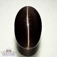 Sillimanite Cat's Eye 3.31ct Rare Gemstone