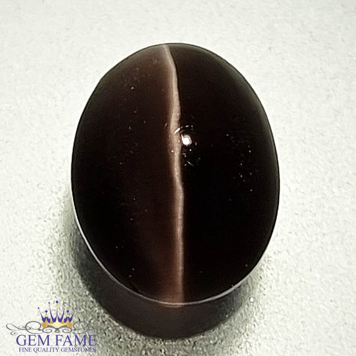 Sillimanite Cat's Eye 3.17ct Rare Gemstone