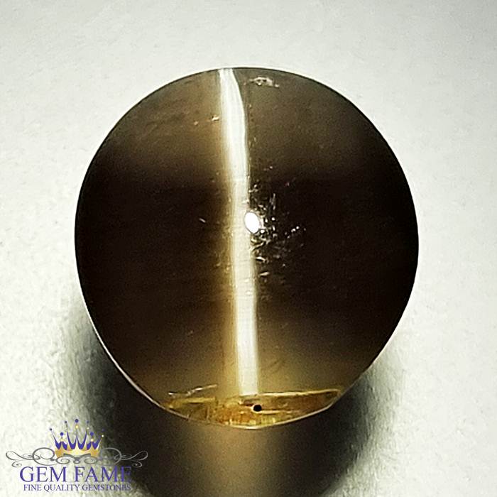 Sillimanite Cat's Eye 4.96ct Rare Gemstone