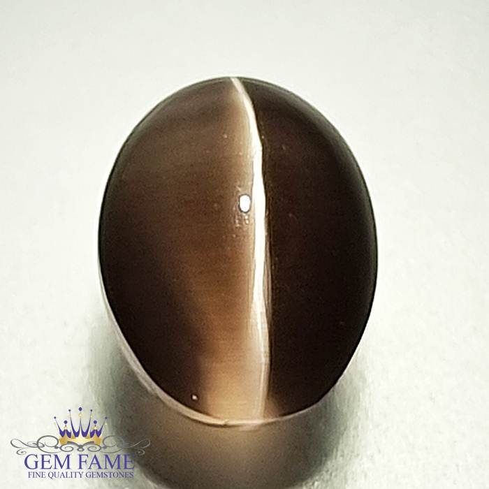 Sillimanite Cat's Eye 3.49ct Rare Gemstone